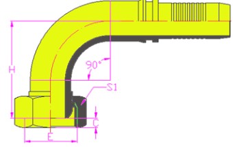 2019190㹫90METRIC FEMALE MULTISEAL
